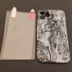 Custom painted Iphone 11 case with protector